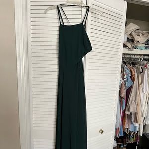 Dark green bridesmaid/formal dress